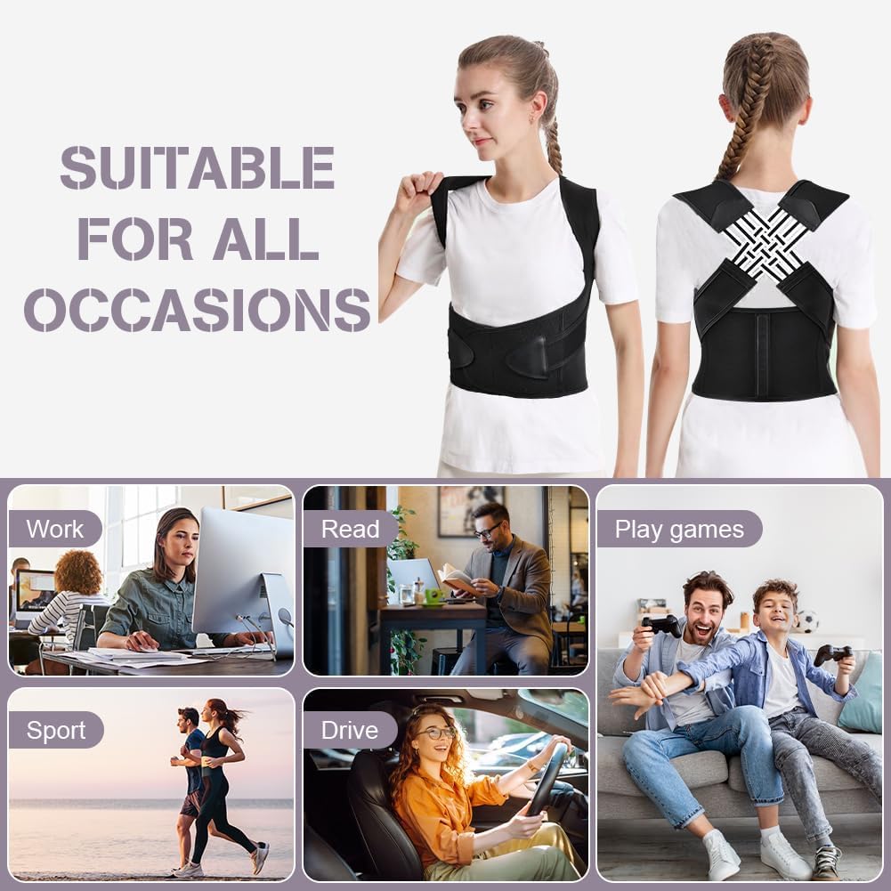 HZA™ | Adjustable Back and Shoulder Posture Corrector (Unisex)