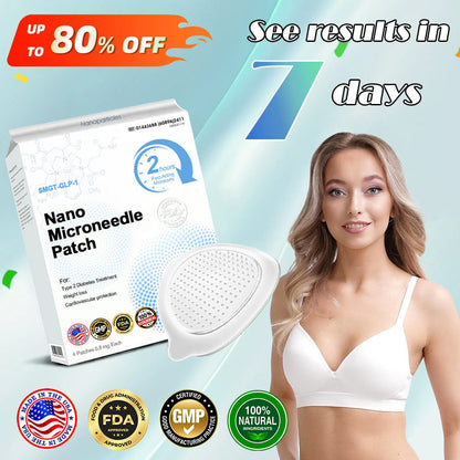 【2025 Medical Grade Newly Upgraded🥇】Alisanda  NIDDK-Tirzepatide Nano Microneedle Patch （Zero Pain, 24/7 Release | Lose 20lbs FAST | 90% Sugar Drop | ）