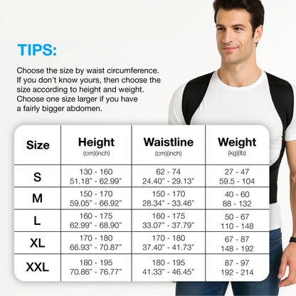 HZA™ | Adjustable Back and Shoulder Posture Corrector (Unisex)